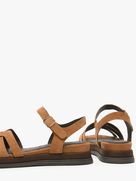 Sandalen Uit Leder Tamaris Bruin women 46 ander zicht 2